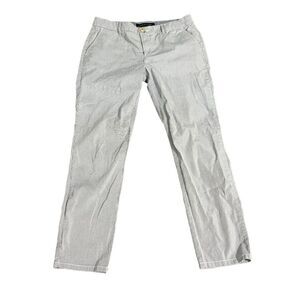 Tommy Hilfiger Blue Striped Seersucker Pants